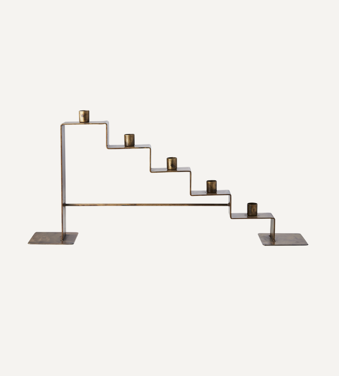 THOMAS Ljusstake, Mässingsfärgad