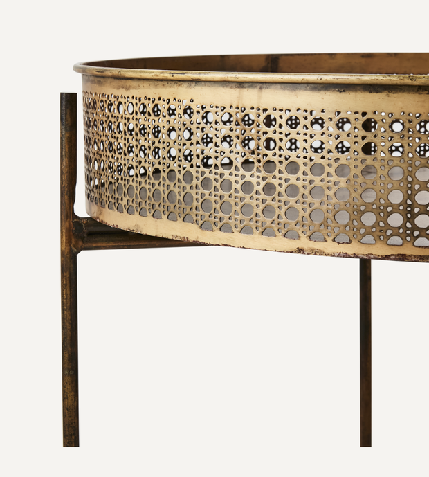 THOMAS Bord M, Mässingsfärgad