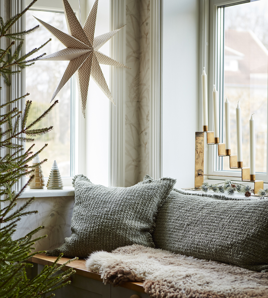 THOMAS Ljusstake, Mässingsfärgad