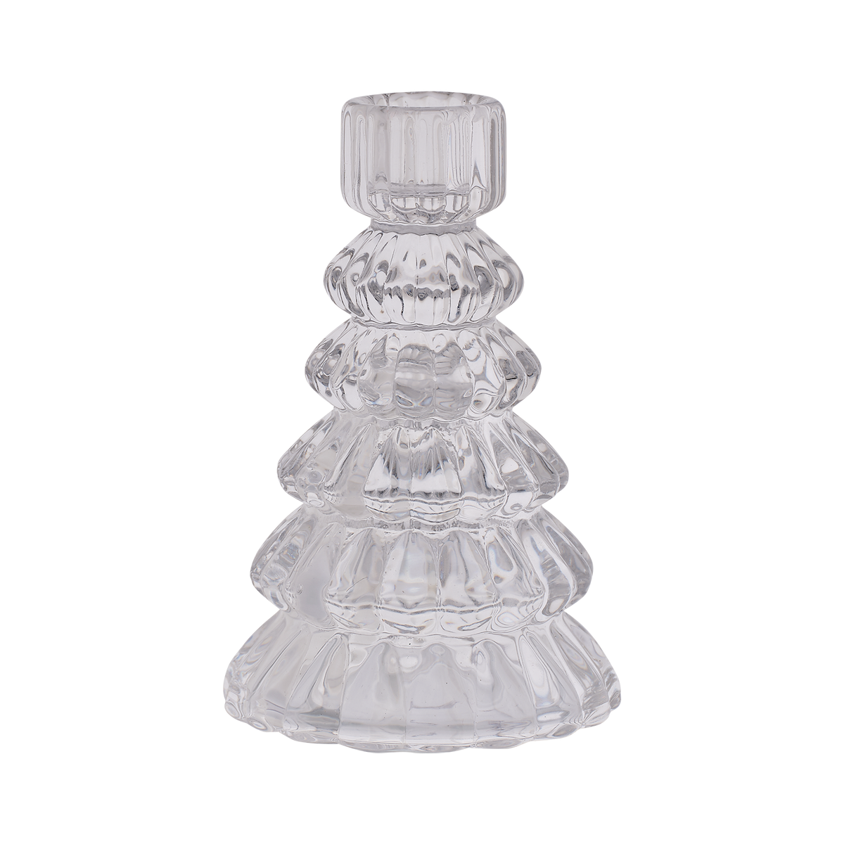 DAISY Ljusstake, Klar (2-pack)