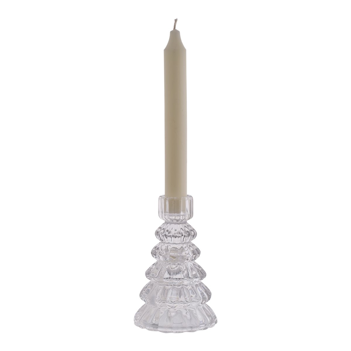 DAISY Ljusstake, Klar (2-pack)