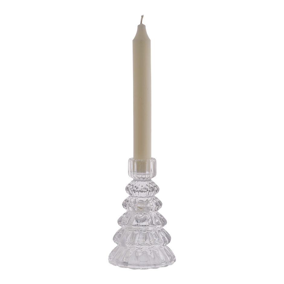 DAISY Ljusstake, Klar (2-pack)