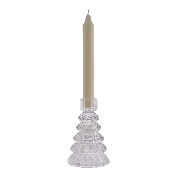 DAISY Ljusstake, Klar (2-pack)
