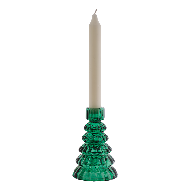 DAISY Ljusstake, Grön (2-pack)