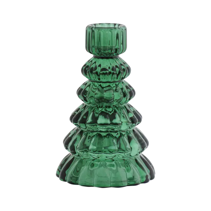 DAISY Ljusstake, Grön (2-pack)