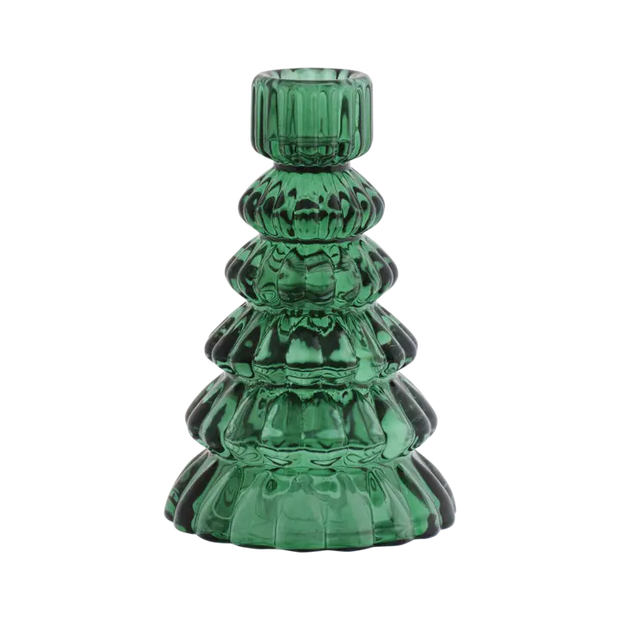 DAISY Ljusstake, Grön (2-pack)