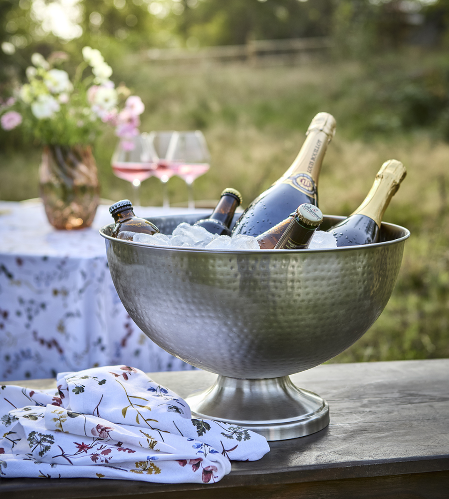 EDWARD Champagnekylare, Nickelfärgad