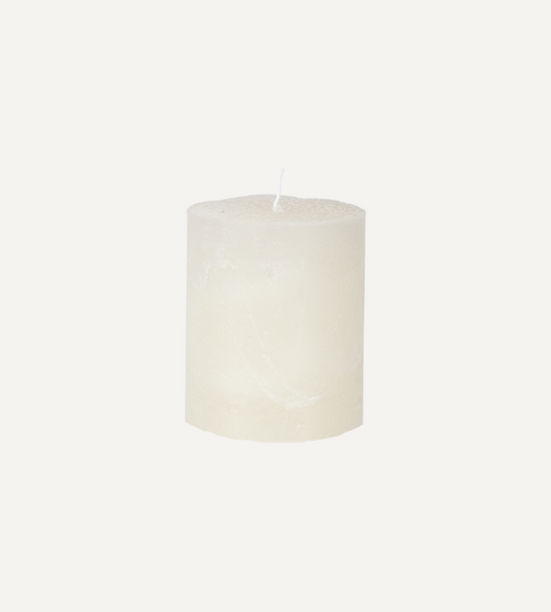 COTE NORD Blockljus, Elfenben Ø7xH7.5