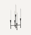 THOR Kandelaber – Handgjord ljusstake i svart järn