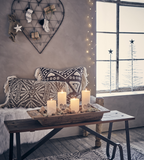 COTE NORD Blockljus, Elfenben Ø7xH20 cm