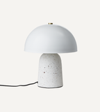 FUNGI Bordslampa/Limited Edition M, Vit/svart