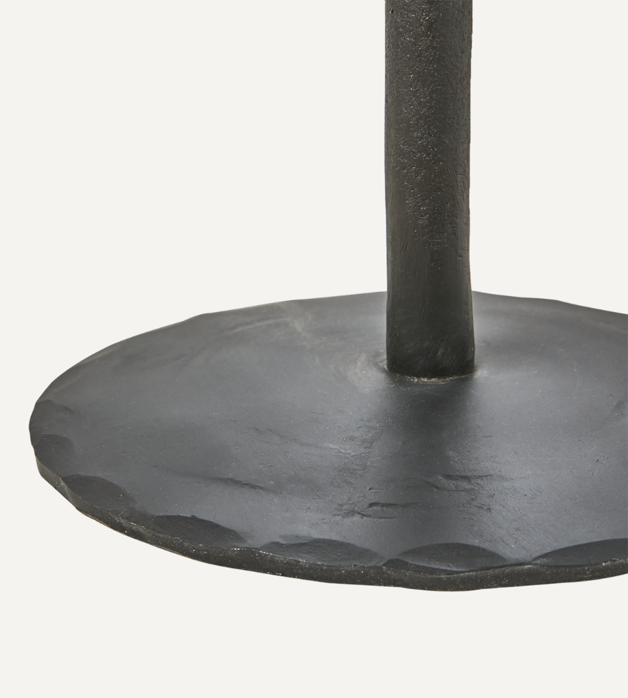 THOR Golvkandelaber – Svart ljusstake i järn