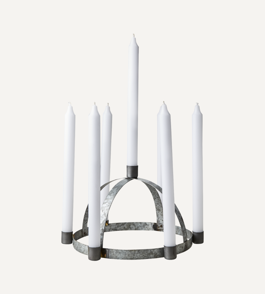 FENIX Lucia Adventsljusstake, Grå