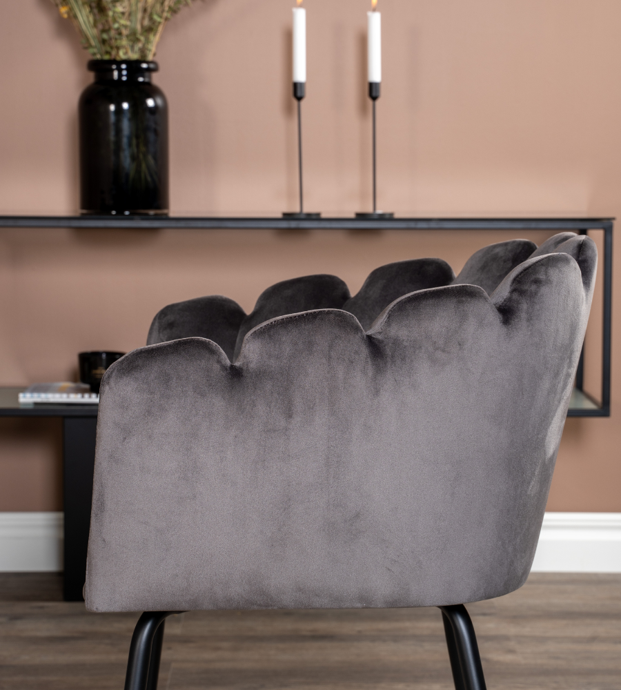 LIMHAMN Matstol Grå