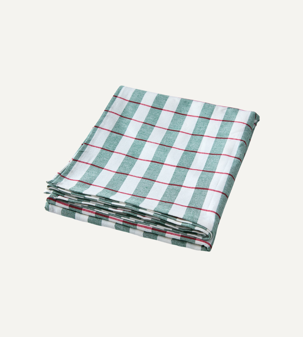 FLISA Bordsduk, Grön/röd 250x150