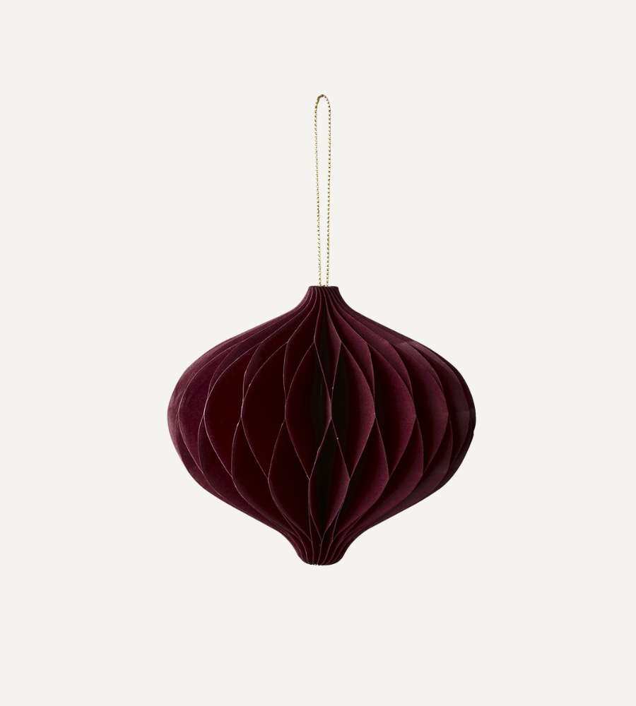 UNI Julgransdekoration, Röd 10-PACK