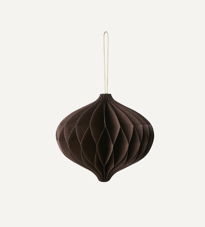 UNI Julgransdekoration, Brun 10-PACK