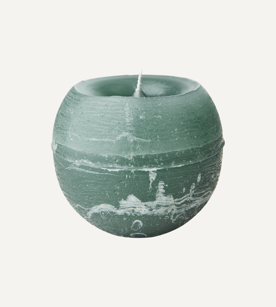 COTE NORD Klotljus M, Havsgrön Ø10xH9 cm