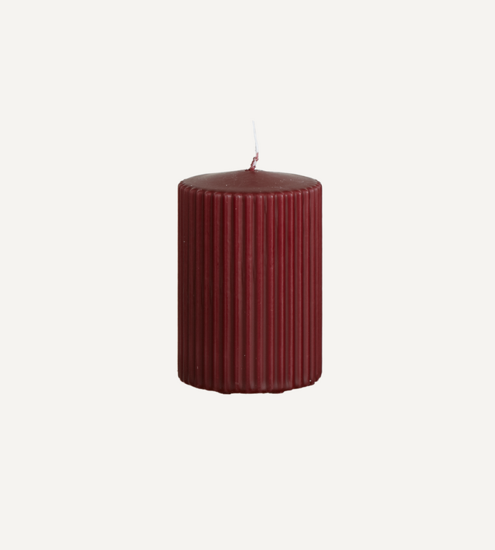 RILL Blockljus, Zinfandel Ø7xH10