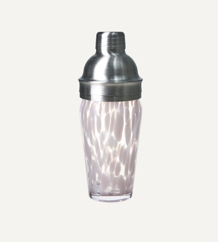 COCKTAIL Shaker, Klar/rosa