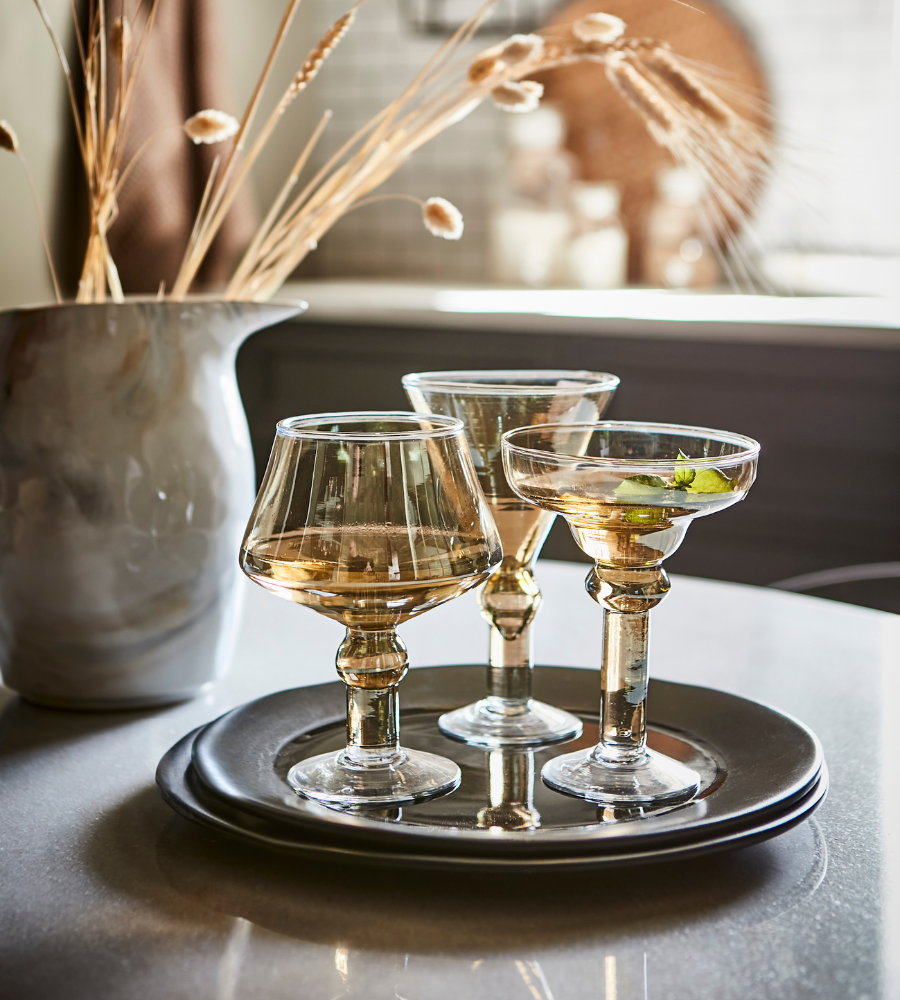 HEDDA Martini/cocktailglas, Klar 4-PACK