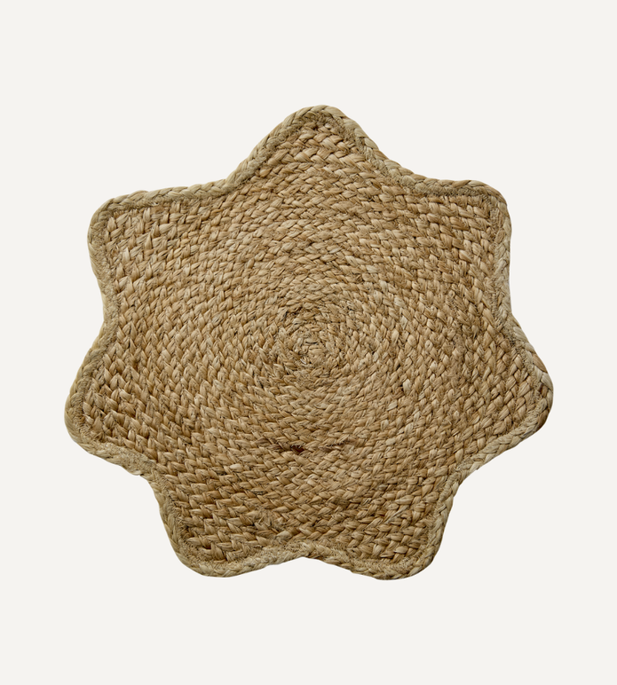 STAR Tallriksunderlägg, Natur 4-PACK