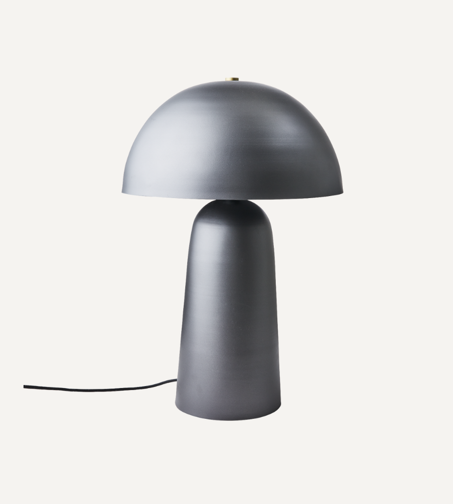 FUNGI Bordslampa L, Mörkgrå Ø19/41xH61 cm
