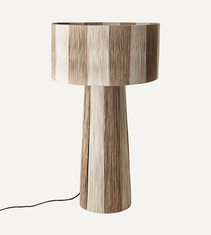 JULLAN Bordslampa L, Elfenben/natur