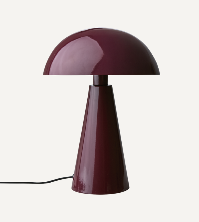 FRANK Bordslampa, Burgundy