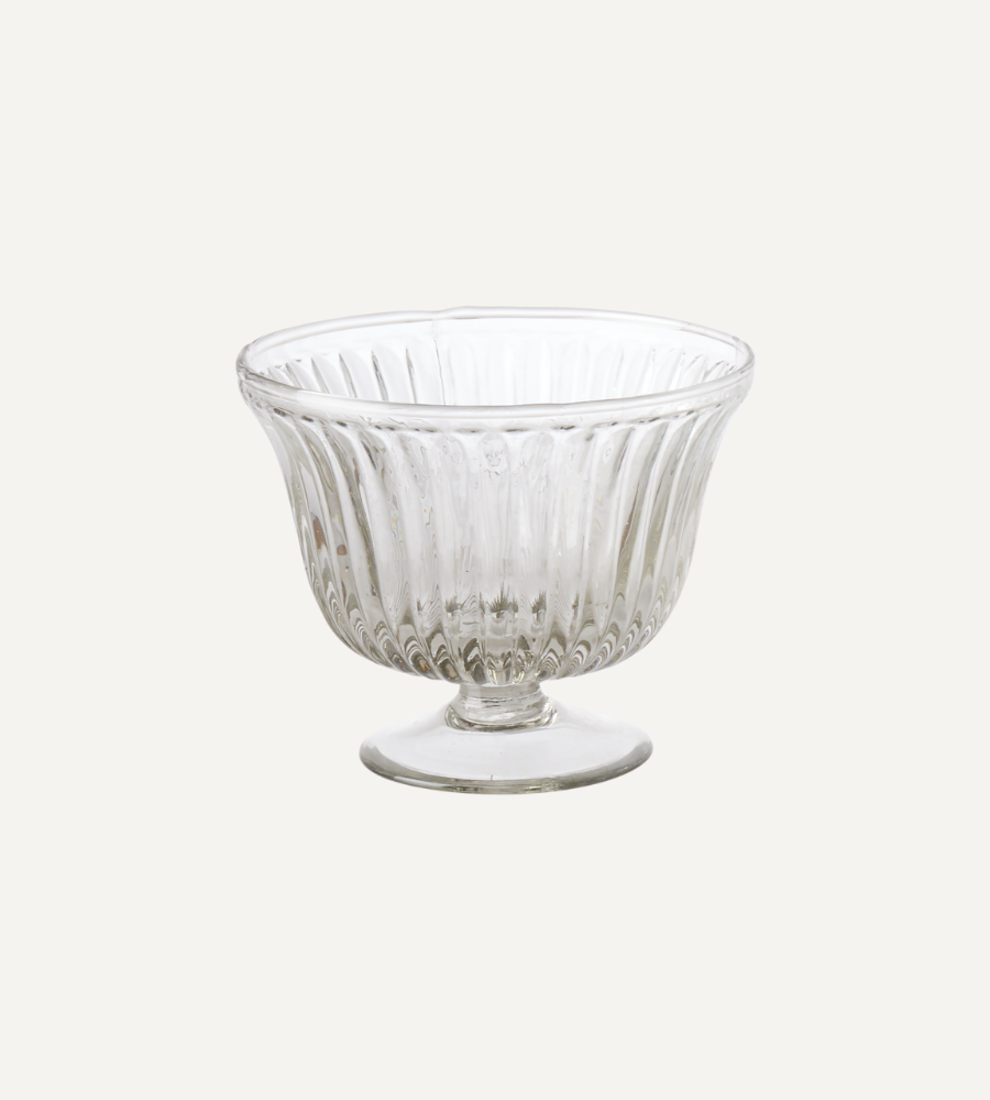 ROMANCE Glasskål på fot S