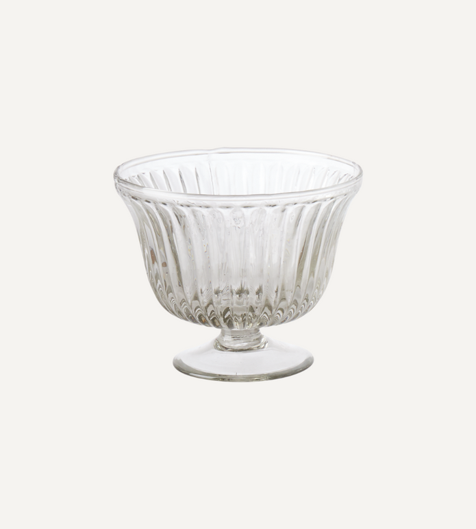 ROMANCE Glasskål på fot S