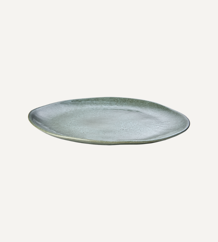 HILMA Tallrik Ø26, Grön 4-PACK