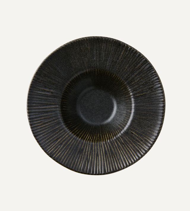 MATTEO Pastatallrik, Mörkbrun Ø25 6-PACK