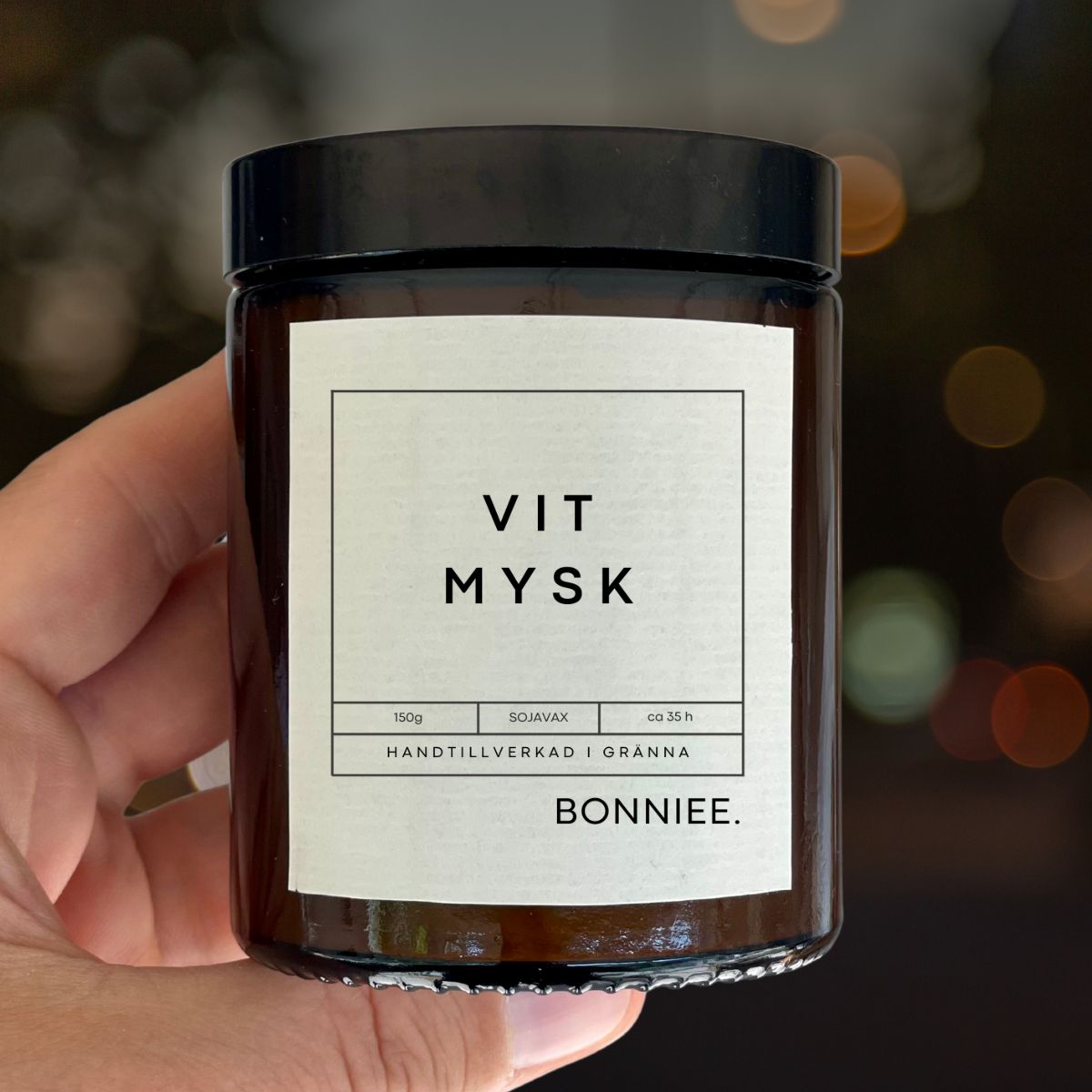 Bonniee Doftljus – Vit Mysk