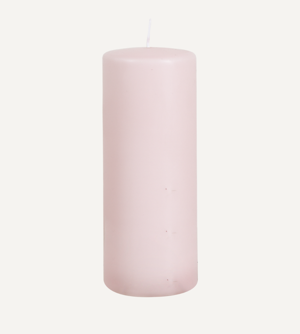 SKYLINE Blockljus, Dimrosa 7,8x20 cm