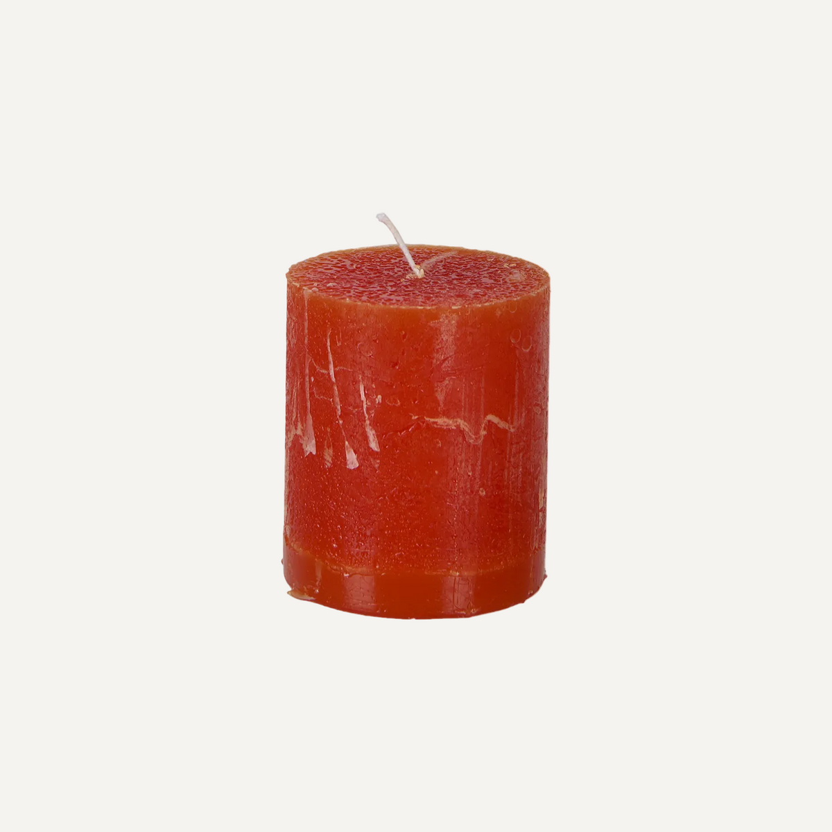 COTE NORD Blockljus, Mörkorange